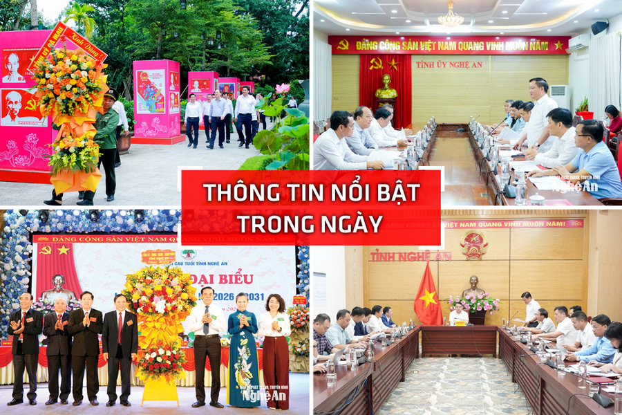 Nghệ An: Thông tin nổi bật ngày 9/10