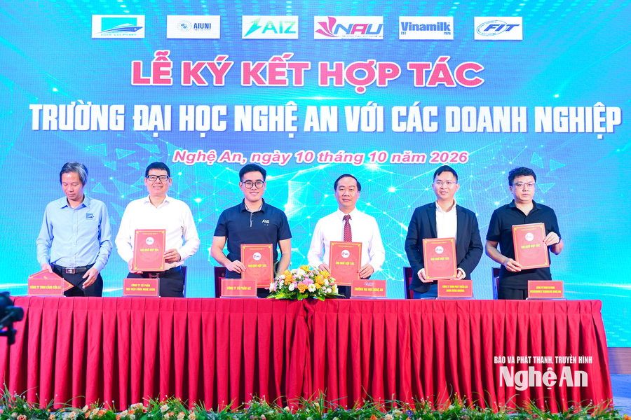 Trường Đại học Nghệ An: Đổi mới hợp tác với doanh nghiệp, đáp ứng nhu cầu nhân lực