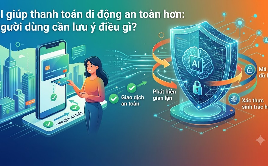 Thanh toán di động thời AI: Tiện lợi nhưng chớ chủ quan