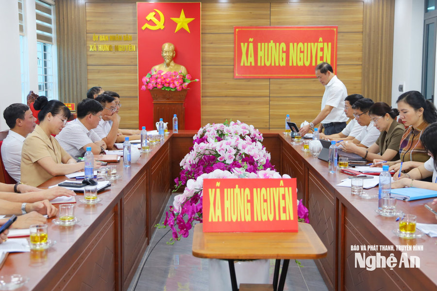 HĐND tỉnh Nghệ An giám sát công tác giải quyết khiếu nại, kiến nghị phản ánh tại xã Hưng Nguyên