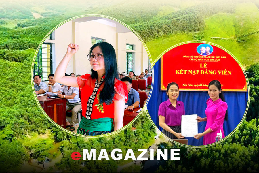 Chuyện cả gia đình cùng phấn đấu vào Đảng ở xã biên giới Sơn Lâm