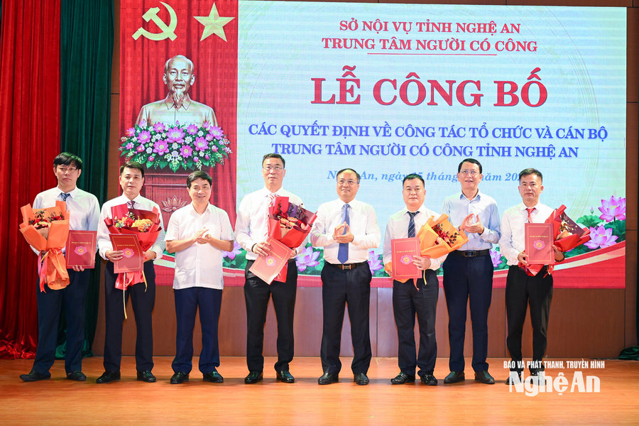 Thành lập Trung tâm Người có công tỉnh Nghệ An