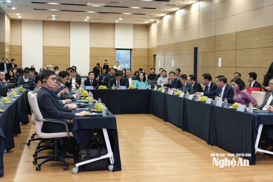 Nghe An promotes cooperation with South Korea in green technology and clean energy