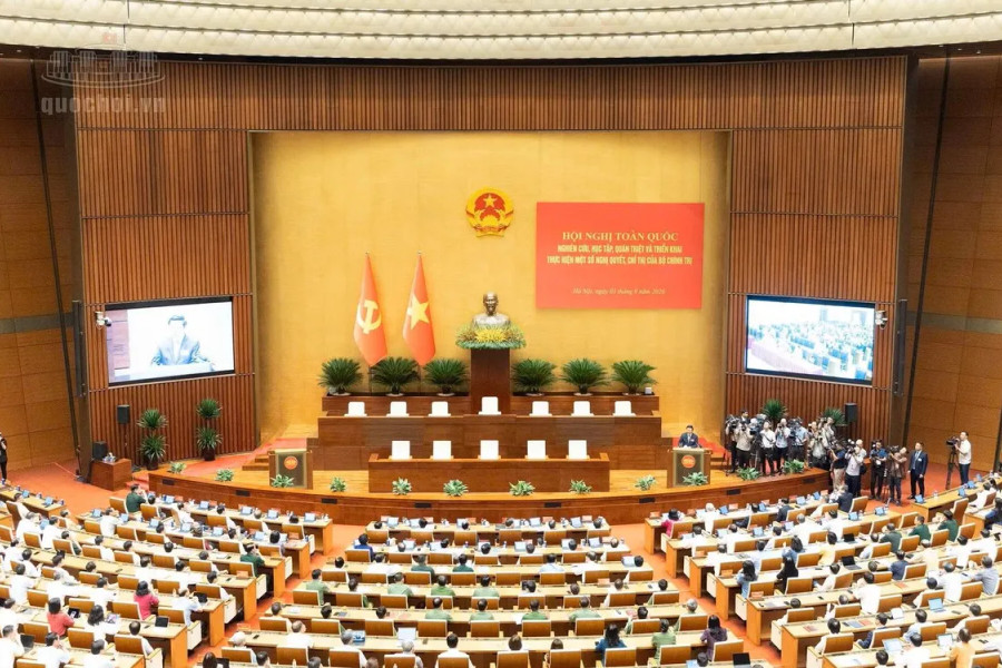 Truyền hình trực tiếp Hội nghị toàn quốc quán triệt Nghị quyết Trung ương 4 khóa XIV sáng 16/10