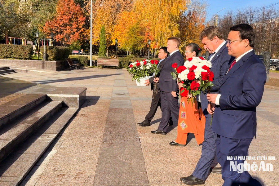 Nghe An – Ulyanovsk: Connecting historical traditions, spreading Vietnamese–Russian cultural values
