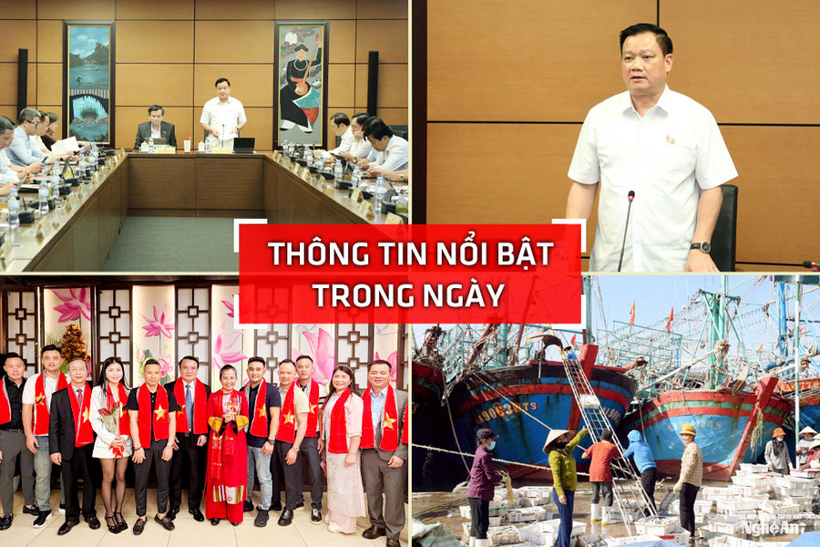 Nghệ An: Thông tin nổi bật ngày 18/10