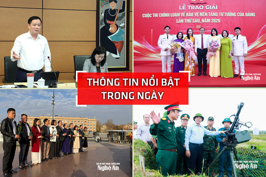 Nghệ An: Thông tin nổi bật ngày 19/10