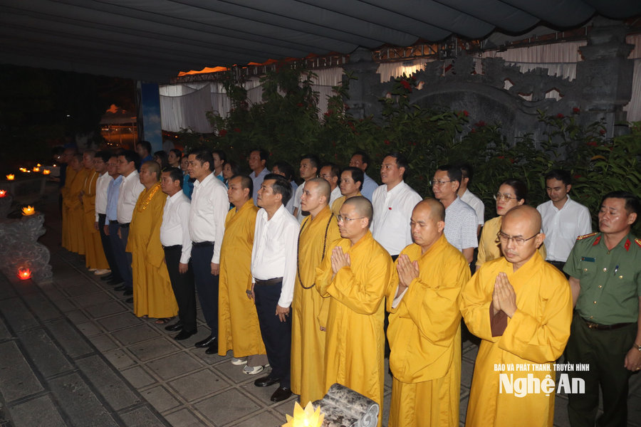Lễ tưởng niệm, cầu siêu các anh hùng liệt sĩ tại Khu Di tích lịch sử Quốc gia đặc biệt Truông Bồn