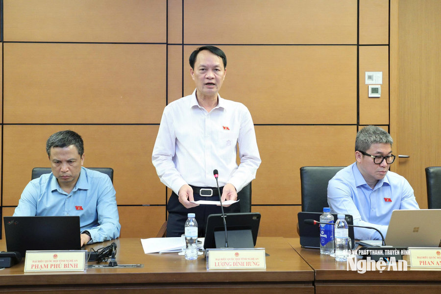 ĐBQH tỉnh Nghệ An đề nghị kiểm soát chặt xuất xứ hàng hóa, bảo đảm an ninh năng lượng
