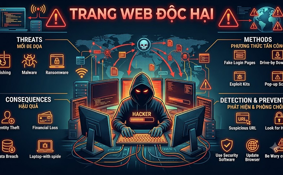 7 cách giúp phòng tránh các website độc hại và lừa đảo trực tuyến