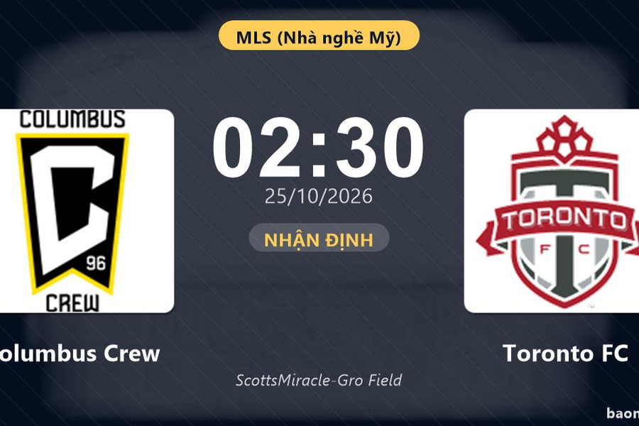 Nhận định Columbus Crew vs Toronto FC: Hứa hẹn màn đôi công
