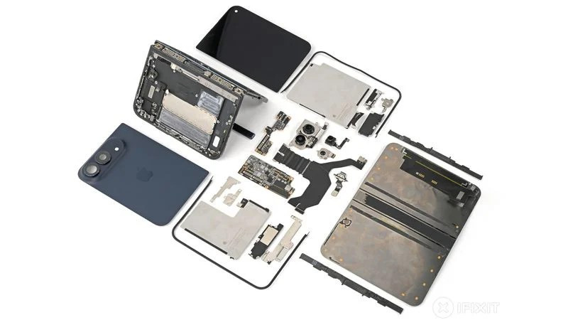 Tháo rời iPhone Duo, hé lộ nguyên nhân gây ra hiện tượng lỗi màn hình