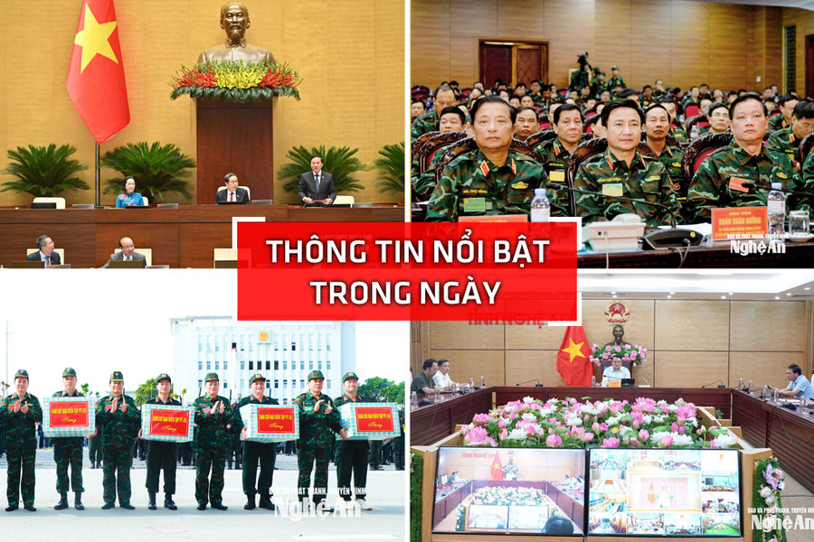 Nghệ An: Thông tin nổi bật ngày 27/10