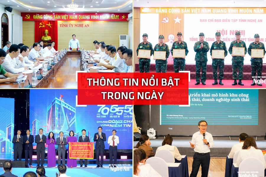 Thông tin nổi bật ngày 30/10