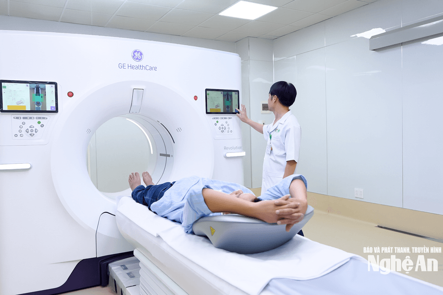 Bệnh viện Hữu nghị Đa khoa Nghệ An đưa vào vận hành hệ thống CT 512 lát cắt hiện đại nhất khu vực