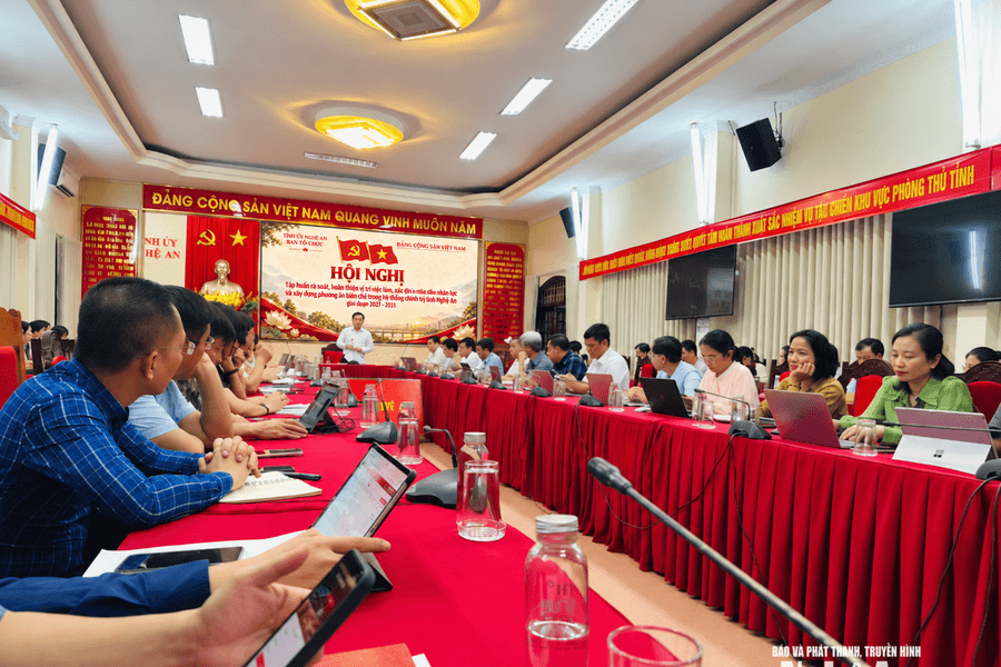 Sổ tay hướng dẫn xây dựng vị trí việc làm và xây dựng biên chế tỉnh Nghệ An